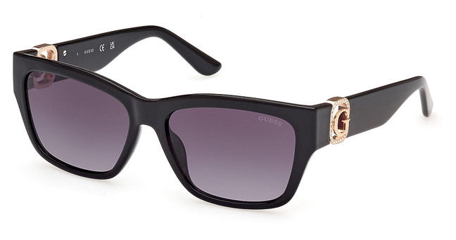 Guess? Eyeglasses GU00105 shiny black / gradient smoke/01B
