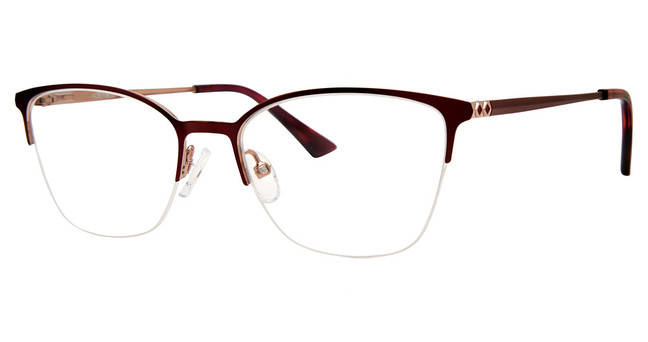 Adensco Eyeglasses AD 257 MT BURG/07BL