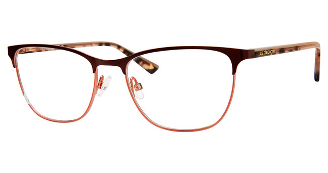 Liz Claiborne Eyeglasses L 684 BURGUPINK/00T5
