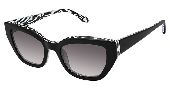 FYSH Eyeglasses FYSH 2123 BLACK ZEBRA/S300