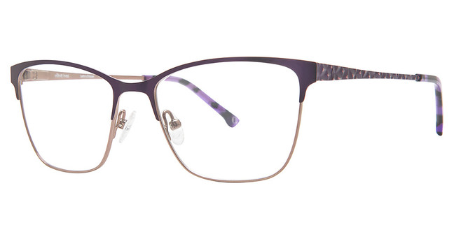 Elliott Ives Eyeglasses Lady's Slipper Purple Rain/PP