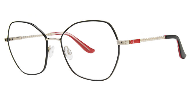 H Halston Eyeglasses H Halston 2024 Black/Gold/021