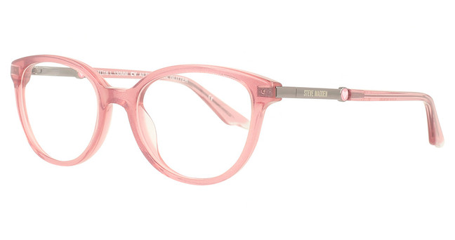 Steve Madden Eyeglasses Ailene PINK GLITTER