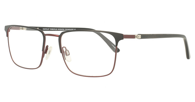 Easyclip Eyeglasses EC631 Black/90