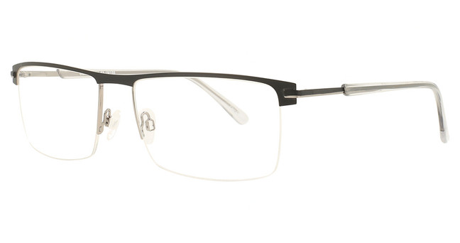 Continental Optical Imports Eyeglasses BAM 526 Gunmetal/Black