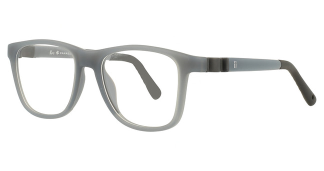 Indii Kids Eyeglasses IN31-PUZZLE MATTE GREY/C1