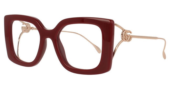 Gucci Eyeglasses GG1567O BURGUNDY/003