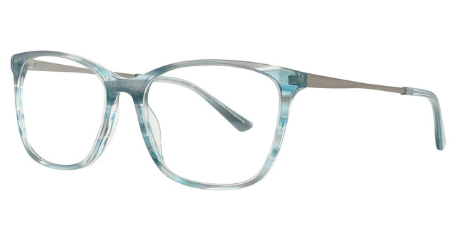 Cote d Azur Eyeglasses CDA-394 Aqua / Gunmetal/1