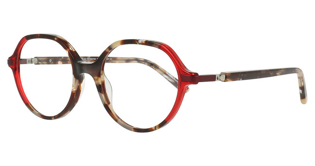 Takumi Eyeglasses TK1264 Tortoise & Transparent Red/35