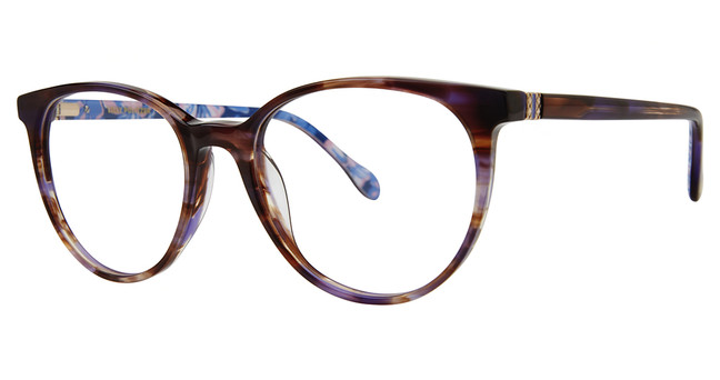Lilly Pulitzer Eyeglasses Jodie Plum Purple Tortoise/PL