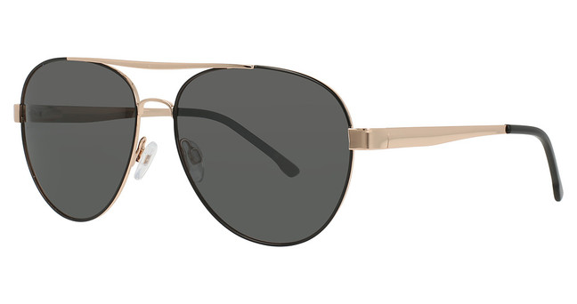 One Sun Eyeglasses SUN301 BLK/ROSE GOLD/C1