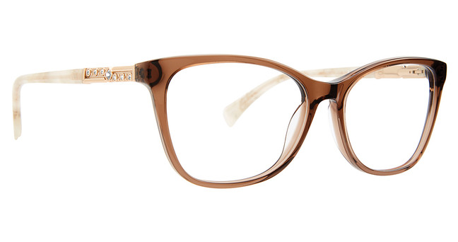 Badgley Mischka Eyeglasses Tilda COFFEE/CFE