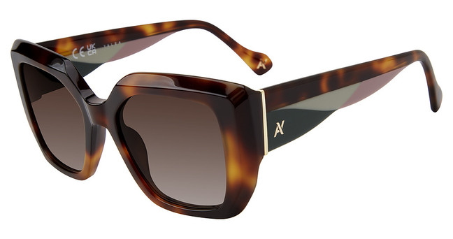 Yalea Eyeglasses SYA152V Shiny Dark Havana 0852