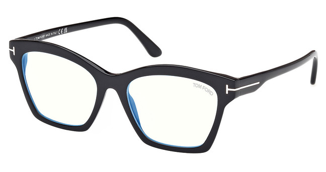 Tom Ford Eyeglasses FT5965-B shiny black/001