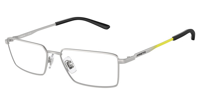 Arnette Eyeglasses AN6145 QUADRA MATTE SILVER/770