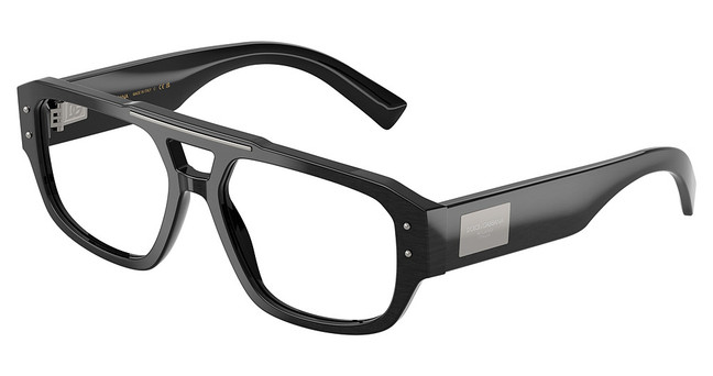 DOLCE & GABBANA DG3406 BRUSHED BLACK/2820