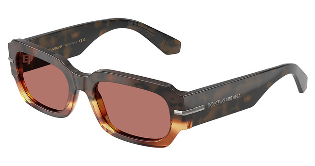 DOLCE & GABBANA Eyeglasses DG4485F HAVANA WARM BROWN/3438M6