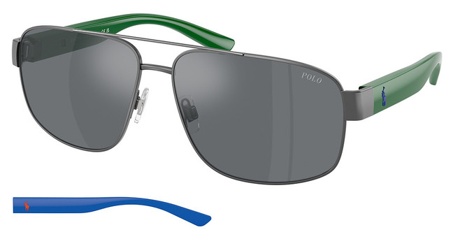 Polo Eyeglasses PH3156 SEMI SHINY DARK GUNMETAL/92156G