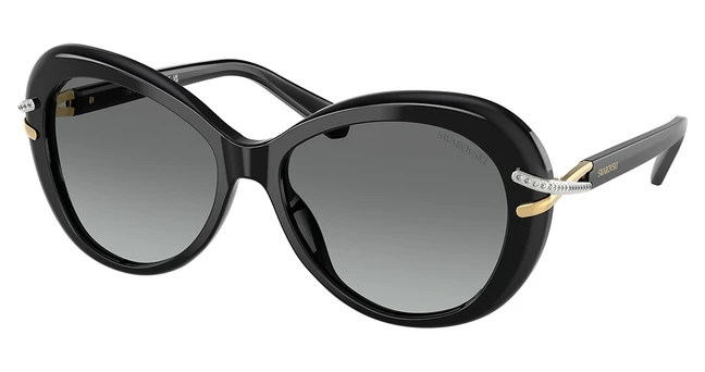 SWAROVSKI Eyeglasses SK6026F BLACK/100111