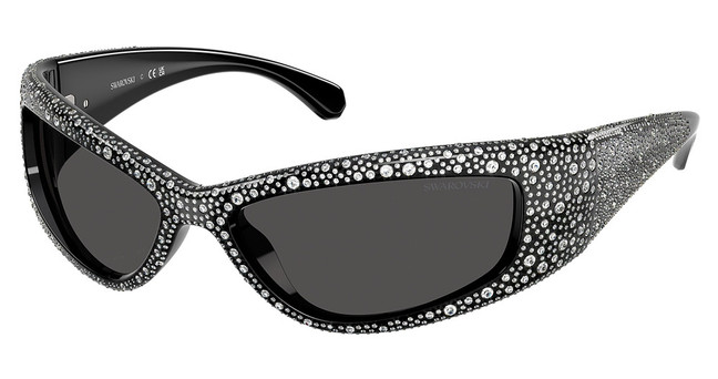 SWAROVSKI Eyeglasses SK6027 BLACK/100187
