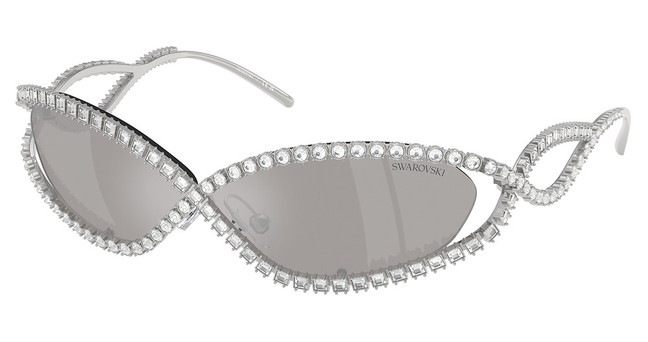 SWAROVSKI Eyeglasses SK7024 SILVER/40016G