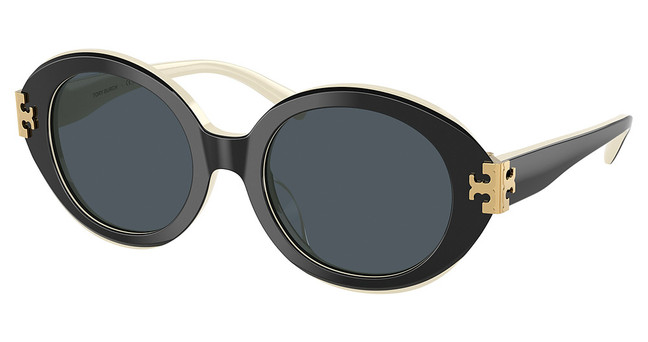 Tory Burch Eyeglasses TY7210U BLACK/IVORY/198887