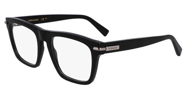 Ferragamo Eyeglasses SF3015 BLACK/001