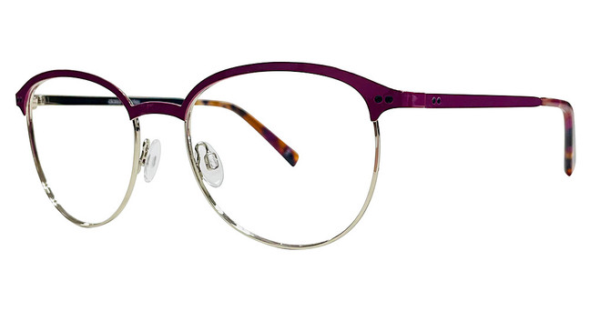 Daisy Fuentes Eyeglasses Daisy Fuentes Gessica Magenta/Gold/226