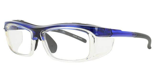 JOURNEYMAN Eyeglasses CHISEL BLUE/CRYSTAL