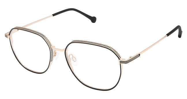 OTP Eyeglasses OTP-201 BLACK GOLD/M200