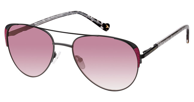 BETSEY JOHNSON Eyeglasses SUN QUEEN Black/BLK