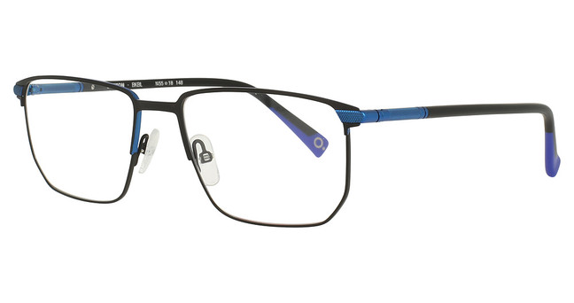 Etnia Barcelona Eyeglasses 4 LUPTON 55O BKBL