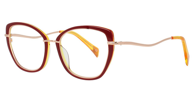 William Morris Eyeglasses WMBDJAIME1 BURGUNDY DARK SHINY/3832