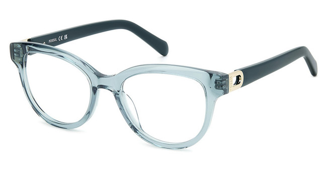 Fossil Eyeglasses FOS 7182 CRY GRN/00OX
