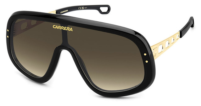 Carrera Eyeglasses FLAGLAB 17 BLK GOLD B/02M2