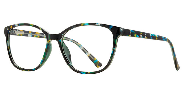 Affordable Designs Eyeglasses Charlotte Demi Blue