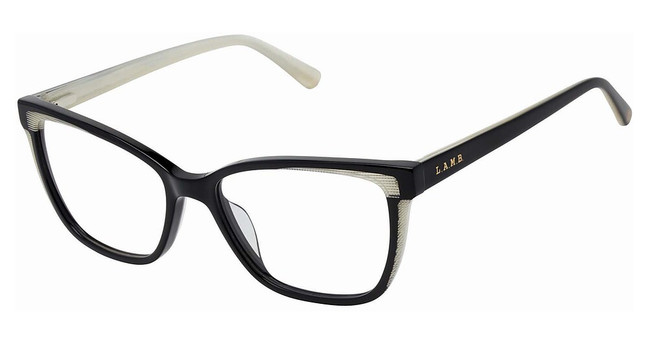 L.A.M.B. Eyeglasses LA146 black / bone/BLK