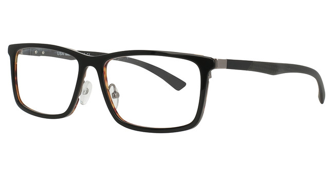 Gridiron Eyeglasses MOSS BLACK/TORT/C1