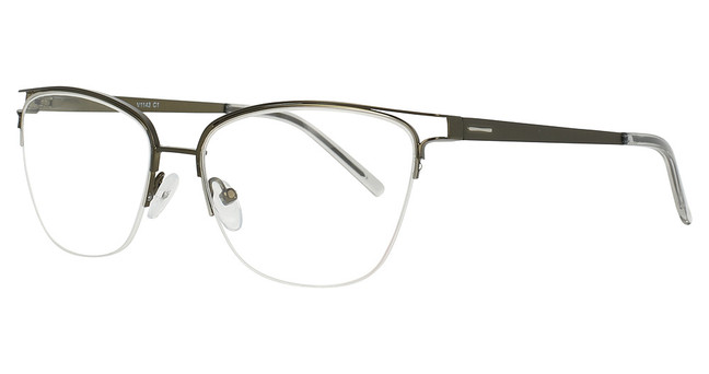 Vue Eyeglasses V1143 OLIVE SILVR/C1