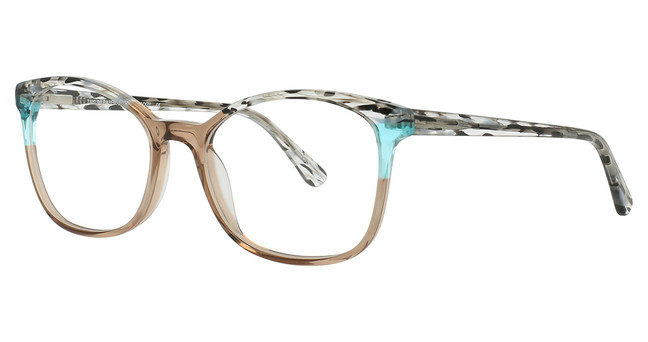 Takumi Eyeglasses TK1302 Brown & Teal & Marbled/10