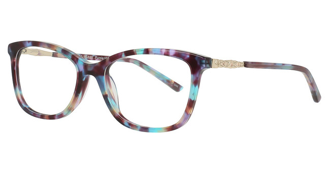 AV Studio Eyeglasses 406 Purple Multi