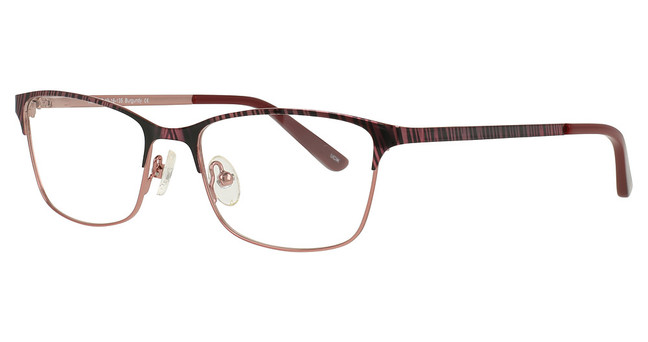 AV Studio Eyeglasses 412 Burgundy Multi