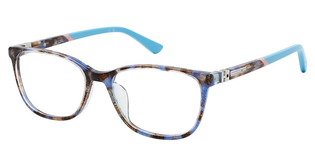 Nicole Miller Eyeglasses JULIETTE TORTOISE/BLUE/C01