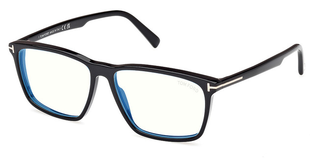 Tom Ford Eyeglasses FT5959-B shiny black/001