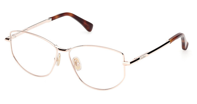 MaxMara Eyeglasses MM5153 shiny rose gold/028