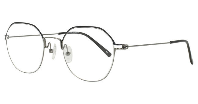 Staag Eyeglasses SG-CARLIN DRK BLUE/GUN/C3