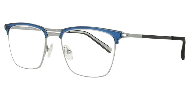 Staag Eyeglasses SG-RUSSELL CRYS BLUE/LIGHT GUN/C3