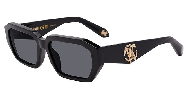 Roberto Cavalli Eyeglasses SRC113 Shiny Black 0700