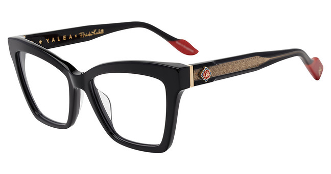 Yalea Eyeglasses VYA173V Shiny Black 0700