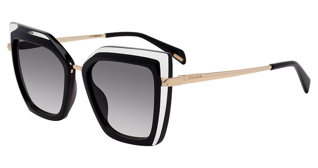 Police Eyeglasses SPLP43M Black/Crystal 0Z50